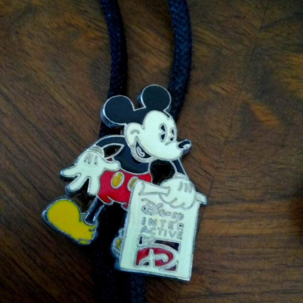 Disney interactive lanyard metal and enamel